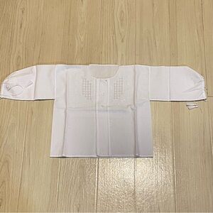 White Embroidered Baby Top, Shirt,  Kurta  Cotton